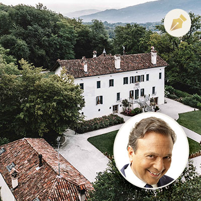 Piero Chiambretti in Villa San Liberale